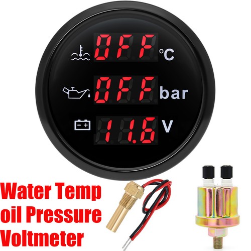 Voltmetro temperatura acqua
