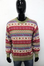 Maglione Marlboro Classics Uomo Taglia 50 Maglioncino Sweater Pullover Pull Logo