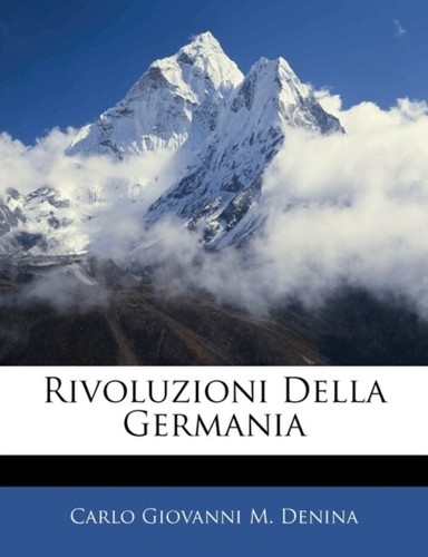 Denina rivoluzioni della - denina,