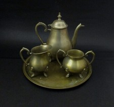 ✅ ANTICO SERVIZIO DA THE' EPOCA META' 900 ANTIQUE - 4180