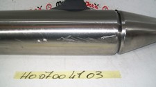 Scarico Terminale destro right Exhaust muffler Honda Hornet 900 02 06 graffi