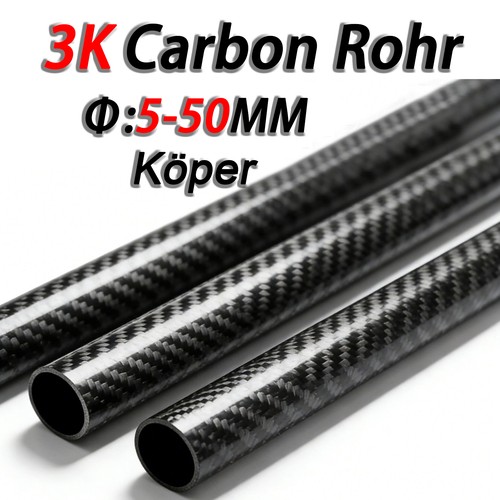 Tubo carbonio cfk - in,