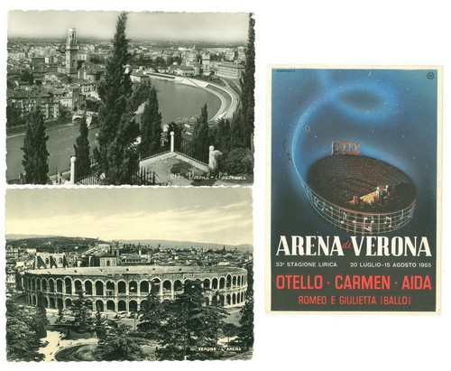 Cartolina g18 italia verona - italia,
