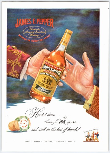 1949 james pepper - e., whisky