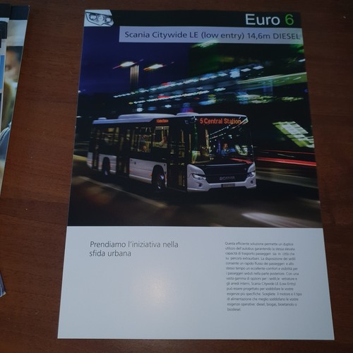Depliant autobus pullman bus - autobus,