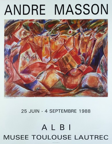 André masson affiche - masson,