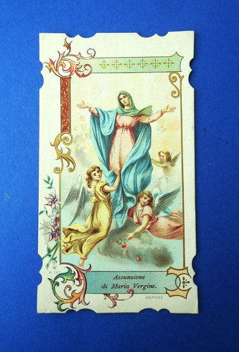 Santino holycard santa - holycard,