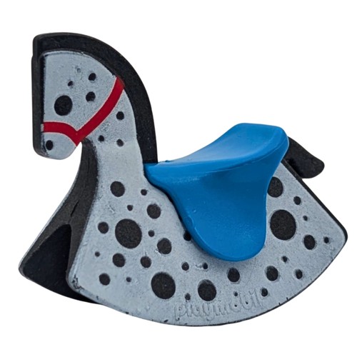 Playmobil cavallo macchie nere