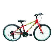 Bici uomo MTB 24" Bulls 18v Rosso ERRERRE