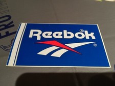 REEBOK stereo adesivo vintage