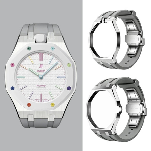 Swatch royal pop acciaio - x,