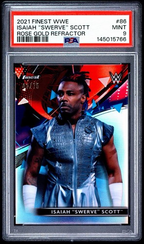 2021 topps finest wwe isaiah - 2021,