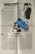 DYLAN DOG MOSTRA 1990 HIROSHIMA MON AMOUR ARTICOLO TORINO SETTE STEVE DELLA CASA