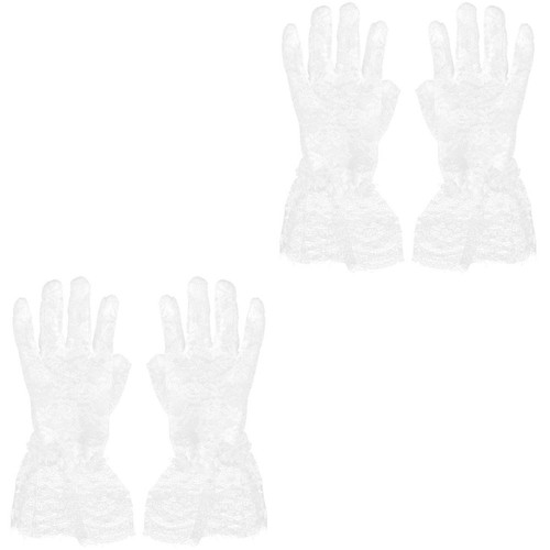 Pcs guanti pizzo per - pcs, in