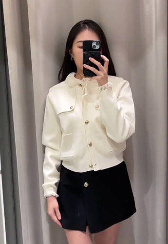 Cardigan donna zara maglia - cardigan,