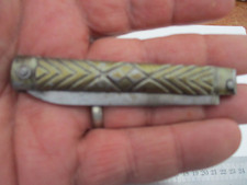 ANCIEN COUTEAU PLIANT TOUT METAL PRADEL