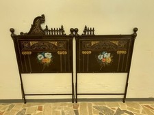 letto matrimoniale liberty primi del ‘900 completamente restaurato 