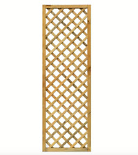 Pannello grigliato legno piante rampicanti decorazione balconi cm 120x180 573ec