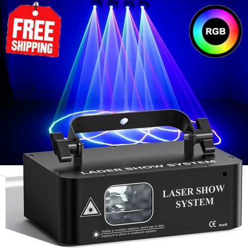 Proiettore scanner raggi laser