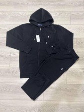 Tuta Ralph Lauren Uomo Nera - Taglia M | Set Felpa con Cappuccio e Joggers  