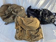  3 Vecchi Zaini Militari In