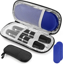 Borsa Termica per Insulina, Porta Da Viaggio per Medicinali, 2 Impacchi Di Ghiac
