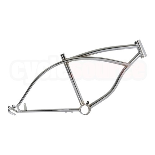 Telaio bici cromato - telaio,
