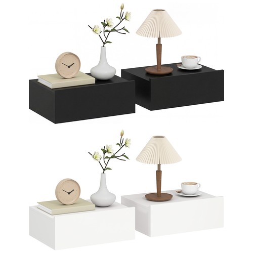Homcom set comodini - homcom, 2