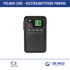 POLMAR CUBE - Ricetrasmettitore PMR446 compatto con display LCD