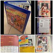 SET COMPLETO PANINI NBA BASKET 1995/96 + ALBUM VUOTO. JORDAN O'NEAL ROOKIE COME NUOVO