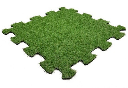 Puzzle erba artificiale - puzzle, finto