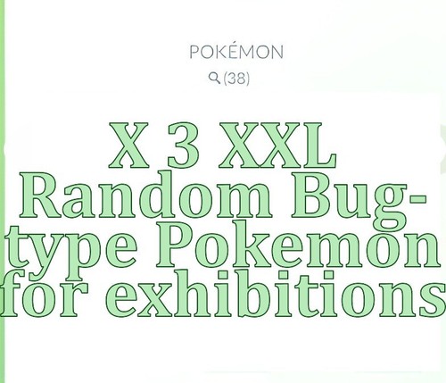 Xxl random bug type per - x, bug-type