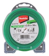 Makita E-01775 Filo Verde Quadrifoglio Decespugliatore Tagliabordi 2,0mm30m