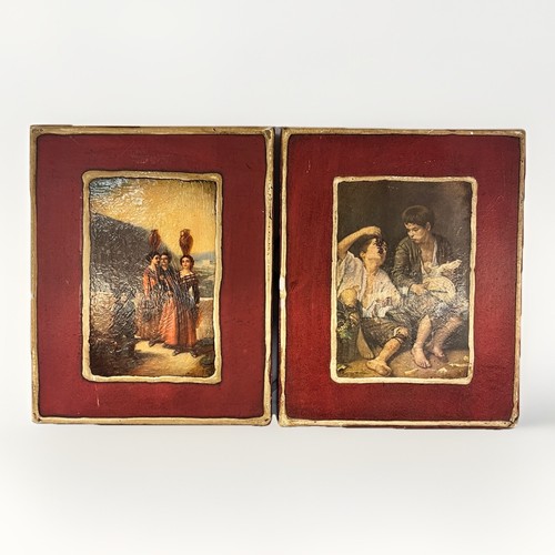 Raro set targhe legno - set,