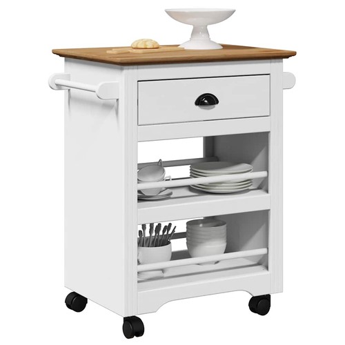 Carrello cucina bodo bianco - carrello,