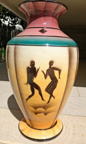 Raro grande vaso ceramica - vaso, in