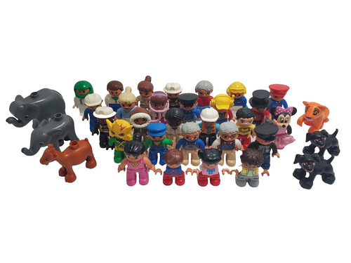 Lego duplo lotto personaggi - lotto,