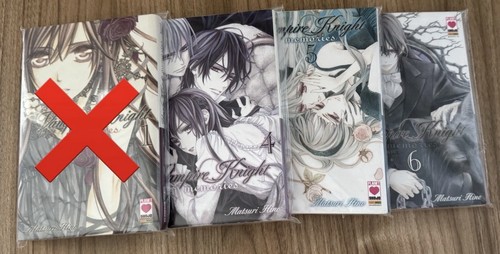Lotto manga vampire knight - manga,