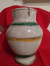 ANTICO VASO IN CERAMICA DI CALTAGIRONE  EPOCA'800