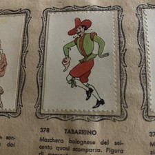 FIGURINA N.378 MASCHERE E FAVOLE  ED. MAP ANNI’50 OTTIME DA RECUPERO