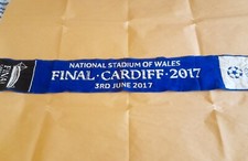 Sciarpa calcio CARDIFF 2017 Juventus vs Real Madrid/Finale Champions League 