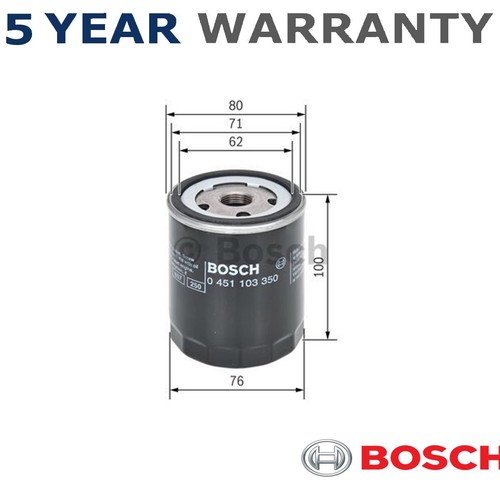 Filtro olio bosch adatto - bosch,