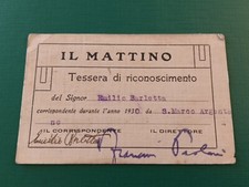 Tessera PNF Giornale