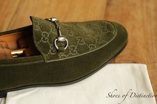 Scarpe mocassini Gucci verde