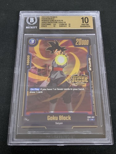 Dragon ball tcg bgs goku - dragon, 10