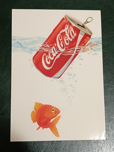 Cartolina coca cola - cartolina,