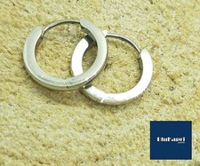 Orecchini  acciaio cerchio