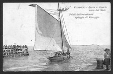 h083 CARTOLINA VIAREGGIO BARCA