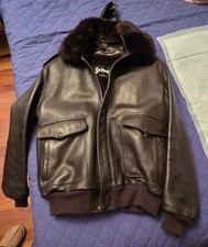 Giubbotto In Pelle Marrone