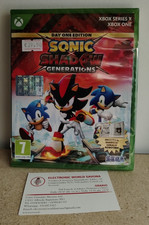 SONIC SHADOW GENERATIONS XBOX NUOVO XBOX SERIES ONE X DAY ONE EDITION SEGA
